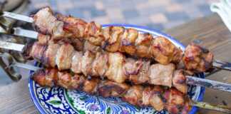χοιρινό σουβλάκι σις κεμπάπ συνταγή