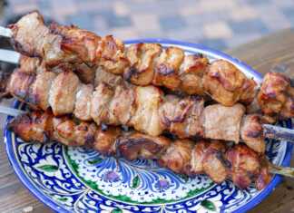 χοιρινό σουβλάκι σις κεμπάπ συνταγή