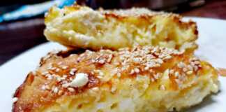 Τυρόπιτα με μπεσαμέλ και τυρί