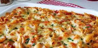 Ζυμαρικά φούρνου με τόνο