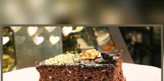 Καρυδόπιτα με σοκολάτα