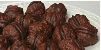 Καρυδάτα με γέμιση σοκολάτας