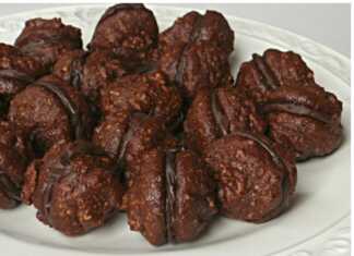 Καρυδάτα με γέμιση σοκολάτας