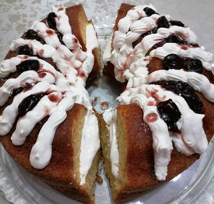 keikGiaourtiPortokali Σιροπιαστό Κέικ με Γιαούρτι και πορτοκάλι