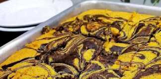 Κέικ καρότου με σοκολάτα