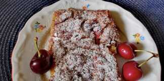 Κερασόπιτα με βρώμη