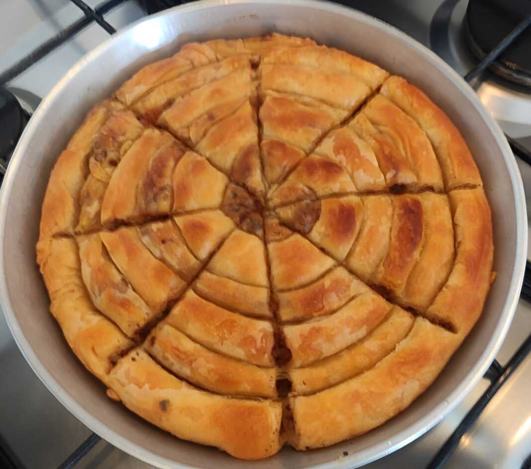 kimadopita Κιμαδόπιτα με έτοιμο φύλλο