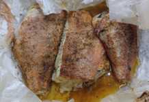 Κατεψυγμένα ακέφαλα Κοκκινόψαρα στο φούρνο