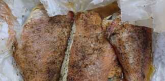 Κατεψυγμένα ακέφαλα Κοκκινόψαρα στο φούρνο