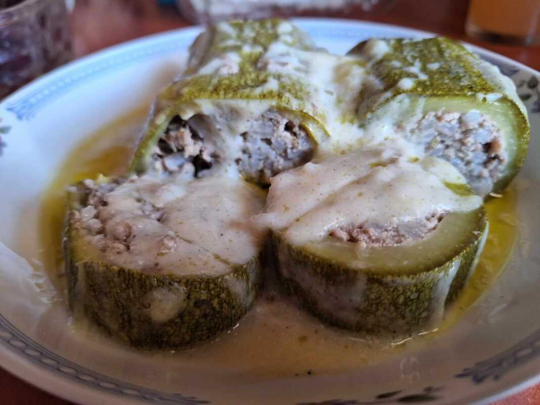 Κολοκυθάκια Αυγολέμονο