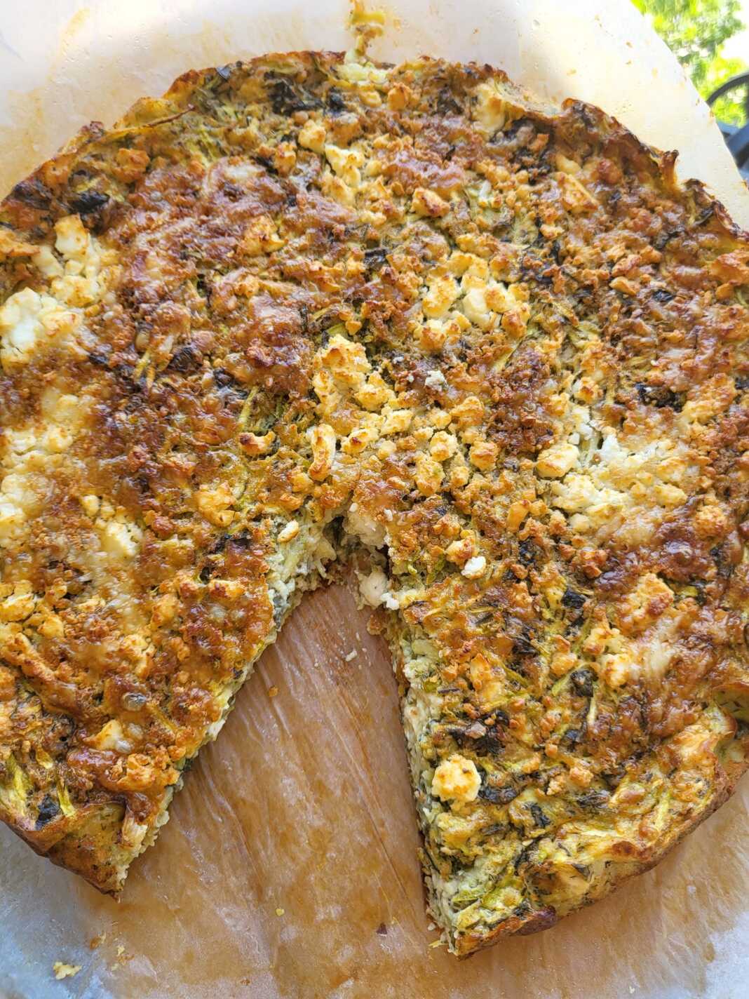 Κολοκυθόπιτα με βρώμη