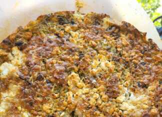 Κολοκυθόπιτα με βρώμη