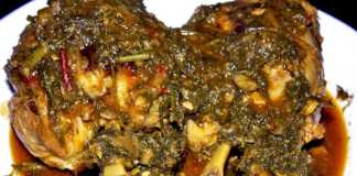 Χοιρινό κότσι με άγριο μάραθο