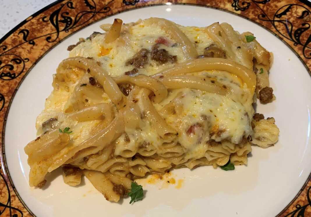 makaroniaFournou Μακαρόνια φούρνου με κιμά