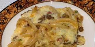 Μακαρόνια φούρνου με κιμά Μακαρόνια φούρνου με κιμά