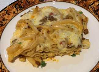 Μακαρόνια φούρνου με κιμά 