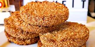 μπισκότα με μόνο δύο υλικά