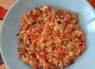 Ομελέτα με πιπεριές φλωρίνης