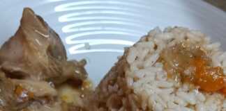 Οσομπούκο Λεμονάτο με ρυζι