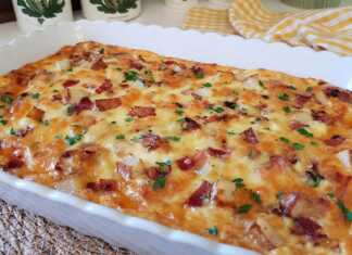 Πατάτες Ογκρατεν με μπέικον 