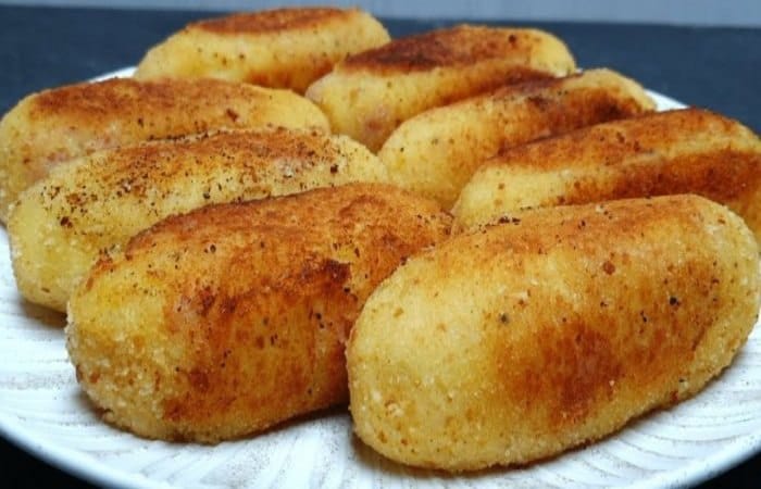 Πατατοκεφτέδες με γέμιση