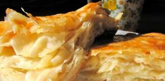 Πίτα με κρέμα γάλακτος