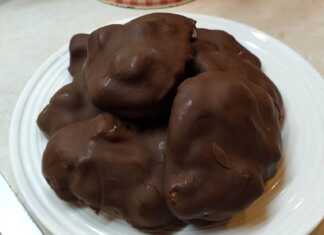 Παγωμένο σνακ με γιαούρτι και σοκολάτα 