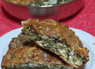 Σπανακοτυρόπιτα χωρίς φύλλο