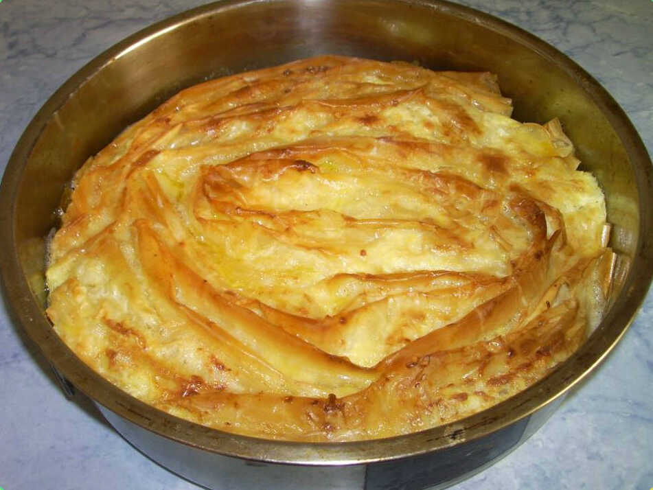 tempelopita τεμπελόπιτα