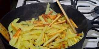 Τηγανιτές Πατάτες Τηγανιτές Πατάτες