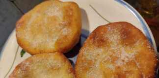 Τηγανίτες με ζάχαρη