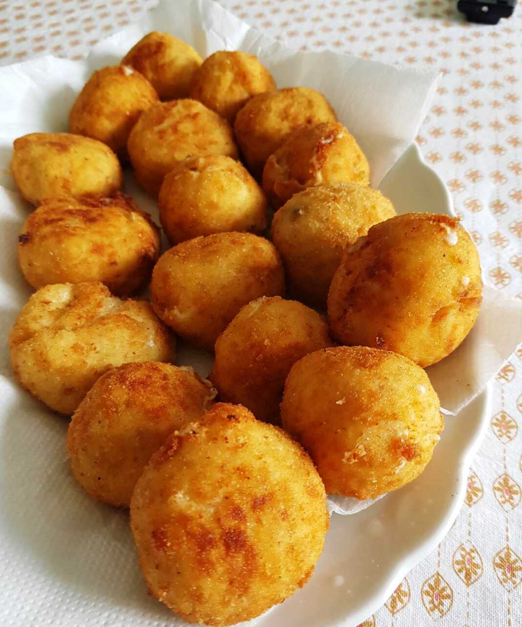 Τυροκροκέτες Ρυζιού με τυρί