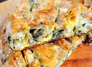 Τσουκνιδόπιτα με φέτα