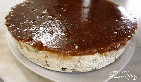 Κέικ με στραγγιστό γιαούρτι και μπισκότα