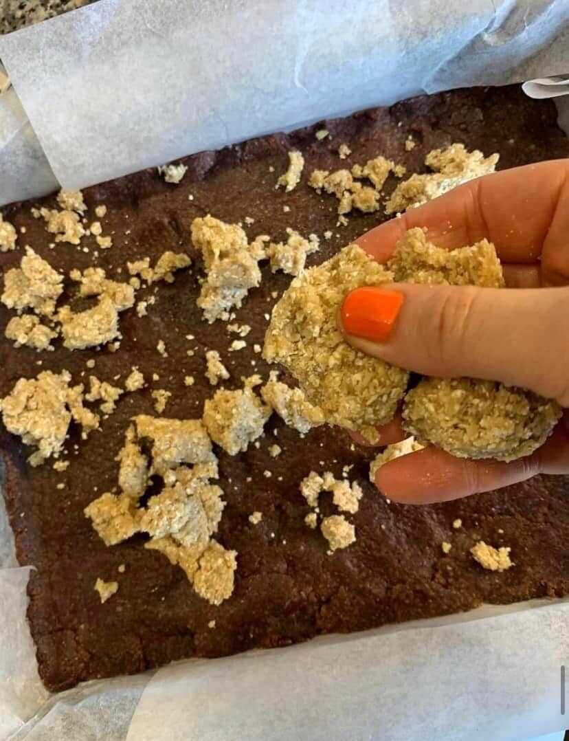 Mπάρες χουρμά με βρώμη