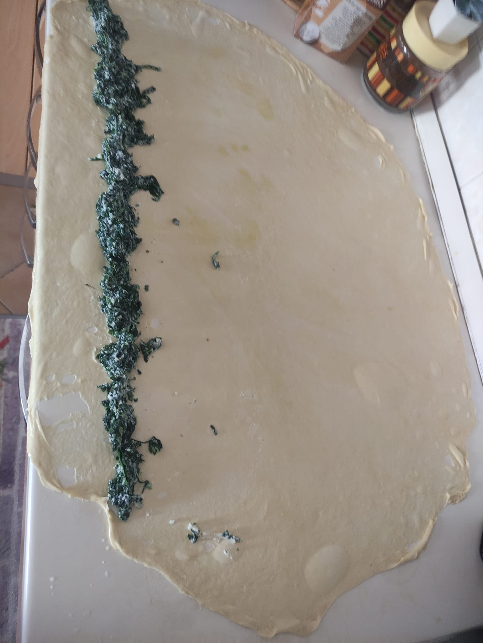 Τραβηχτή Σπανακοτυρόπιτα