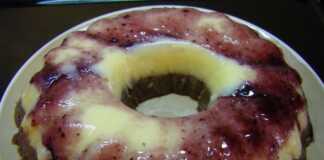 Δίχρωμο Κέικ χωρίς ψήσιμο