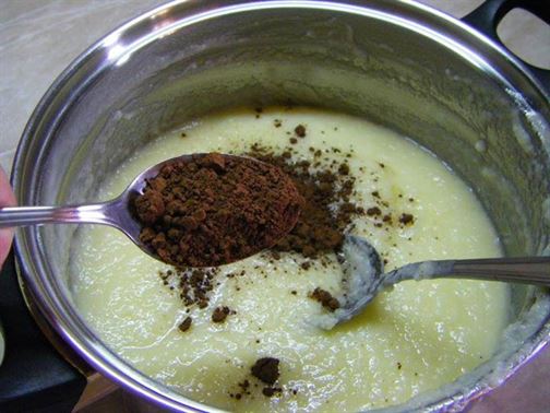 Δίχρωμο Κέικ χωρίς ψήσιμο