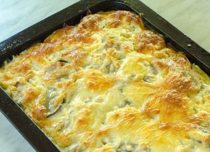 filetoKotopouloManitaria Φιλέτο κοτόπουλο με πατάτες