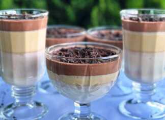 Ζελέ γάλακτος με μπανάνα