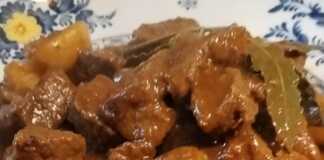 Γκουλάς με πατάτες