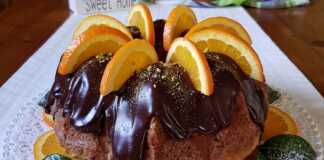 Πεντανόστιμο Kέικ Πορτοκαλιού με Σοκολάτα 🍊🥮☕