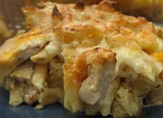 Πέννες με κοτόπουλο στον φούρνο