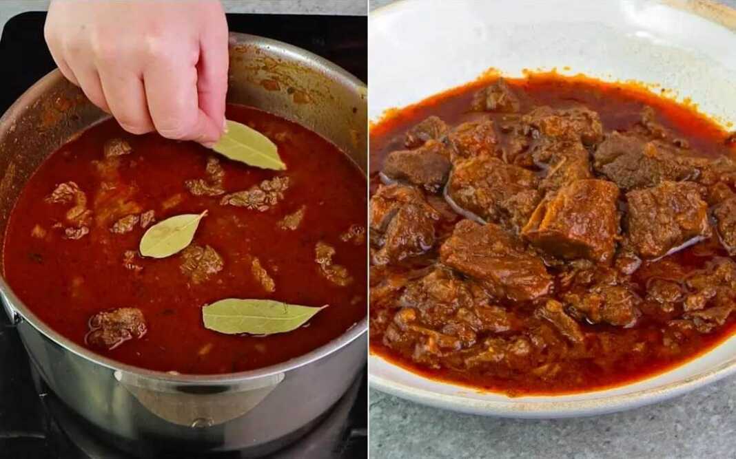 Μοσχάρι Κοκκινιστό στην κατσαρόλα