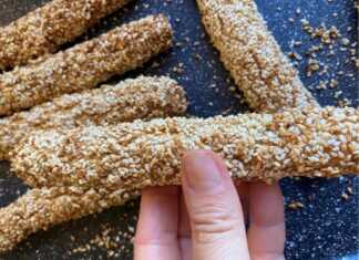 Κριτσίνια με σουσάμι