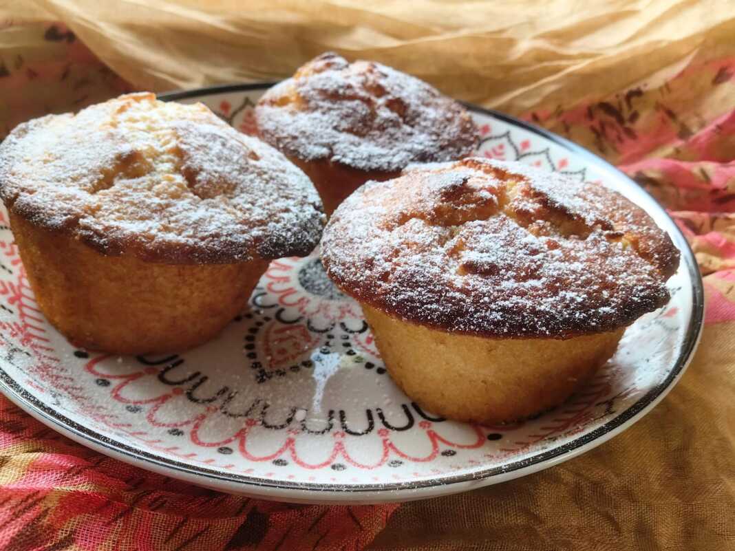 Μάφινς με πεπόνι