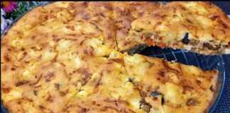 Μελιτζανόπιτα χωρίς φύλλο