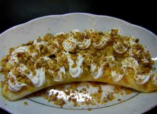 Μπανάνες με σαντιγί