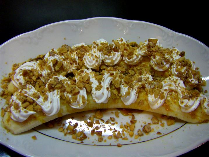 mpananesSantigi Μπανάνες με σαντιγί