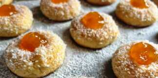 μπισκοτάκια με βερίκοκο και καρύδα 